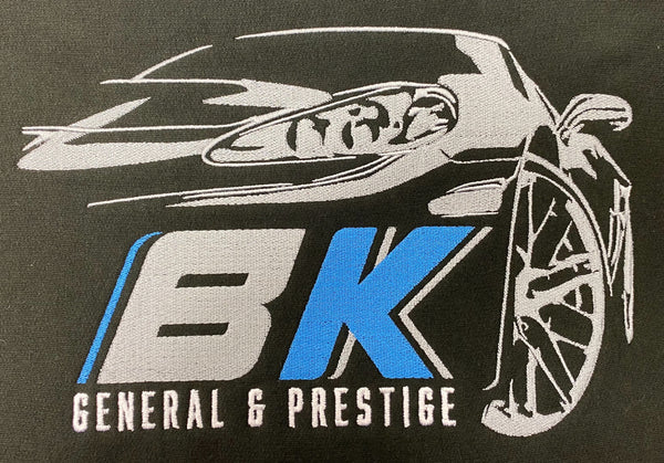 Embroidery Showcase: BK General & Prestige Cars