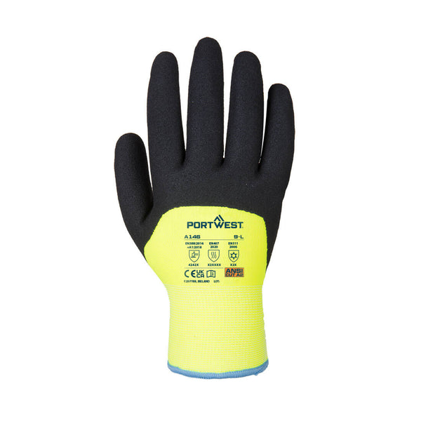 A146 Cold 15 Nitrile Sandy 3/4 Dipped Glove