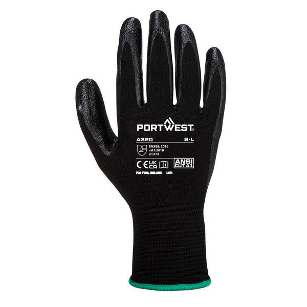 A320 Grip 13 Nitrile Foam Glove Pack of 12