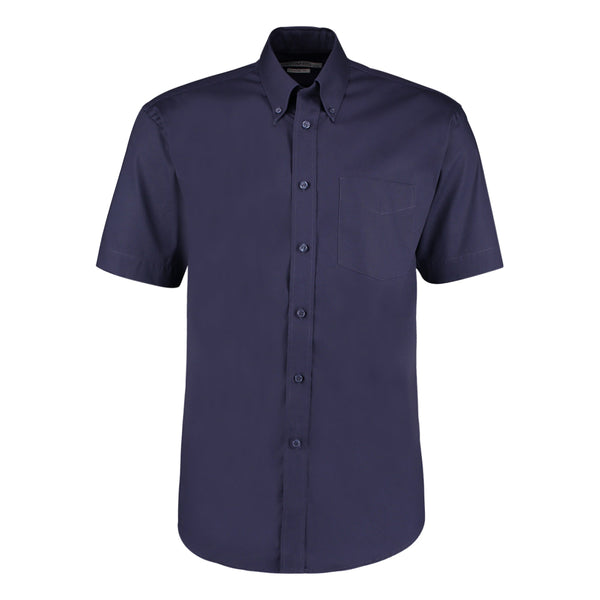 Kustom Kit Premium Short Sleeve Classic Fit Oxford Shirt