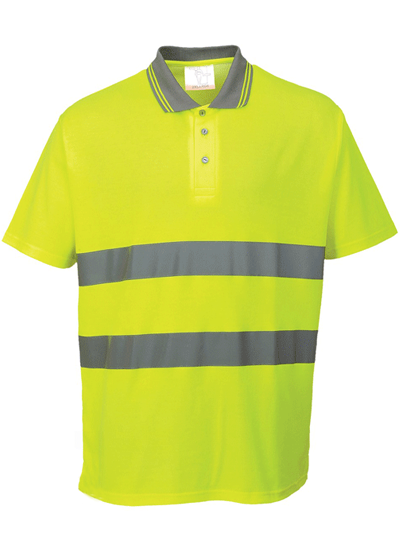 Cotton Comfort Hi-Visibility Polo Shirt