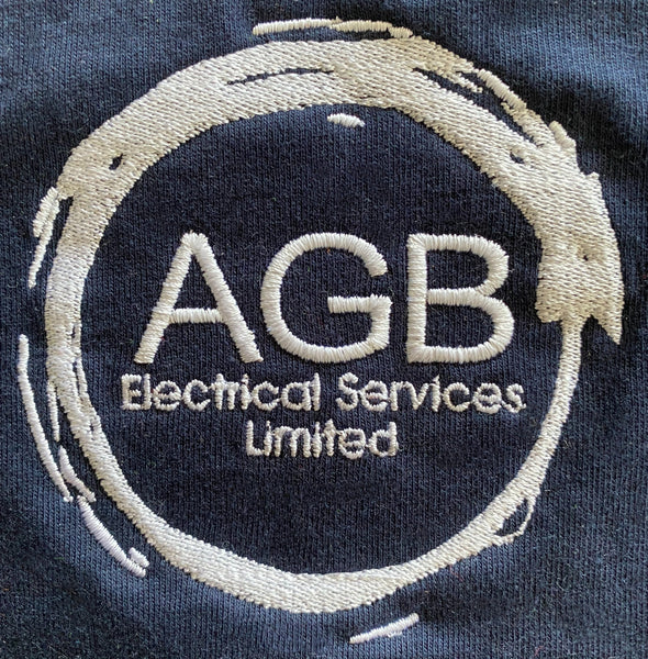 Embroidery Showcase: AGB Electrical Services