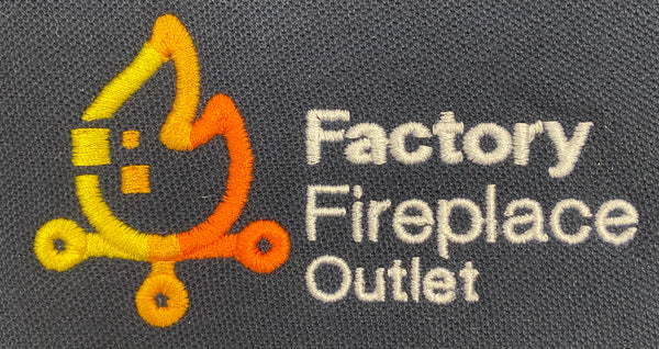 Embroidery Showcase: Factory Fireplace Outlet