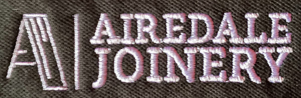 Embroidery Showcase: Airedale Joinery