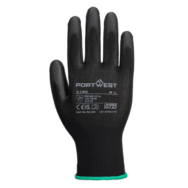 A120 PU Palm Gloves Pack of 12