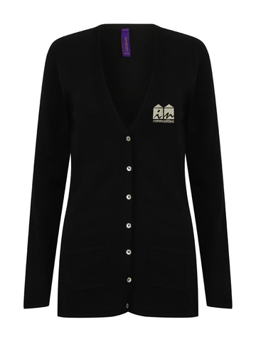 Estates H723 Ladies V Neck Cardigan