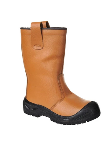 Logistics Steel Action Leather Rigger Boot