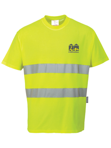 Estates Cotton Comfort Hi-Visibility T-Shirt