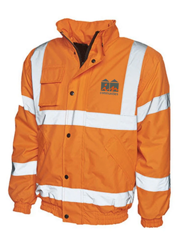 Logistics Hi-Visibility Bomber Jacket