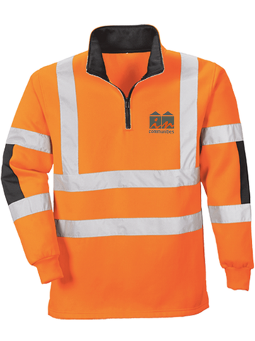 Logistics Hi-Visibilty Xenon Rugby Shirt