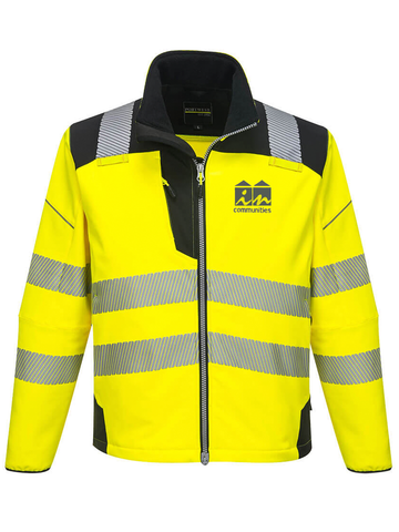 Estates T402 Hi-Vis 3 Layer Softshell Jacket