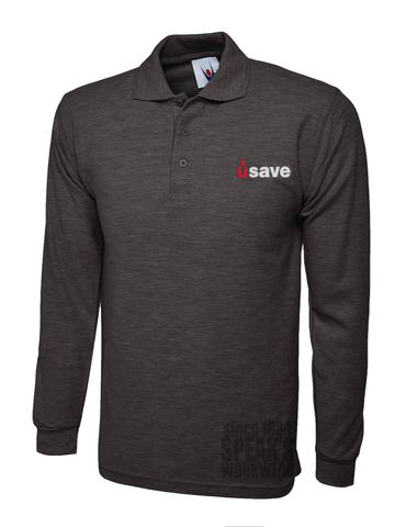 Usave Long Sleeve Polo Shirt