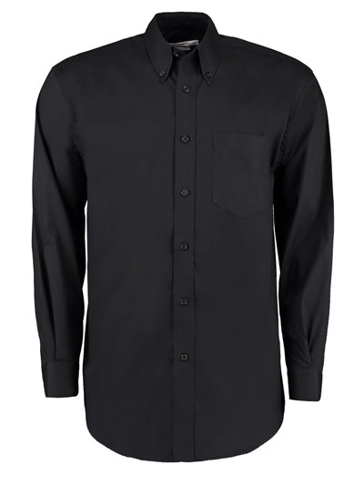 Kustom Kit Premium Long Sleeve Classic Fit Oxford Shirt