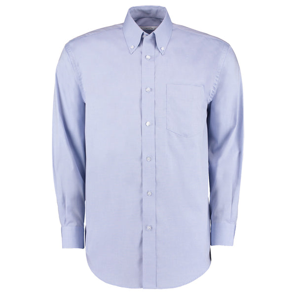 Kustom Kit Premium Long Sleeve Classic Fit Oxford Shirt