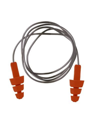 50 Portwest Reusable TPE Corded Ear Plugs