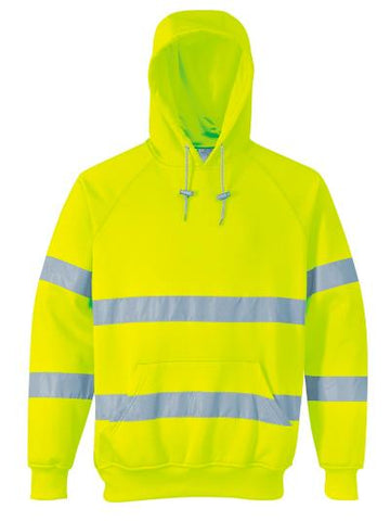 Hi-Visibility Hoodie Sweatshirt