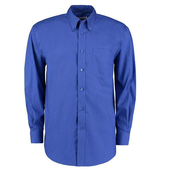 Kustom Kit Premium Long Sleeve Classic Fit Oxford Shirt