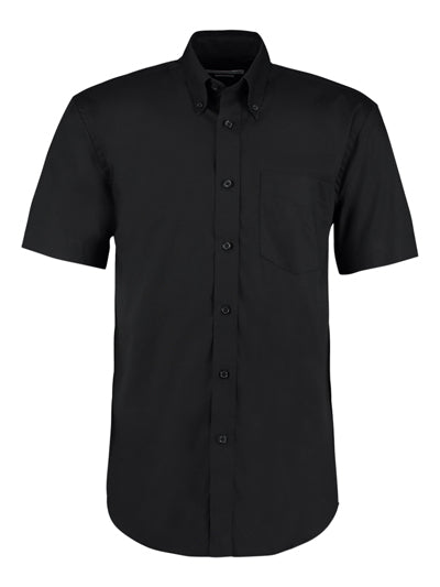 Kustom Kit Premium Short Sleeve Classic Fit Oxford Shirt