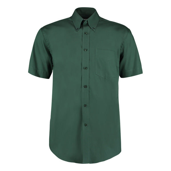 Kustom Kit Premium Short Sleeve Classic Fit Oxford Shirt