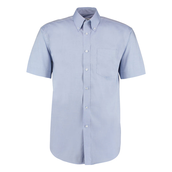 Kustom Kit Premium Short Sleeve Classic Fit Oxford Shirt