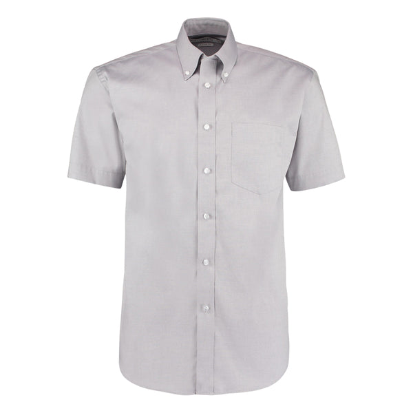 Kustom Kit Premium Short Sleeve Classic Fit Oxford Shirt