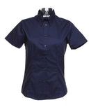 Kustom Kit Ladies Premium Short Sleeve Tailored Oxford Shirt