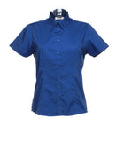 Kustom Kit Ladies Premium Short Sleeve Tailored Oxford Shirt