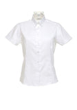 Kustom Kit Ladies Premium Short Sleeve Tailored Oxford Shirt