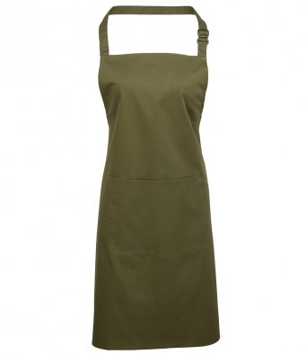 Premier Colours Bib Apron with Pocket