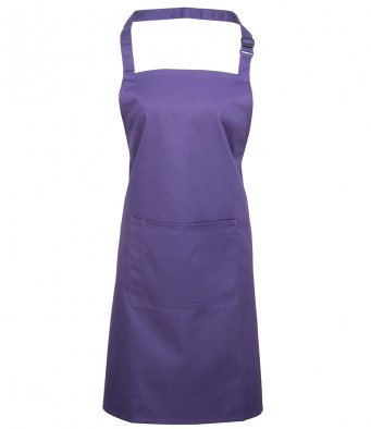 Premier Colours Bib Apron with Pocket