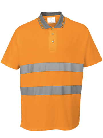 Cotton Comfort Hi-Visibility Polo Shirt